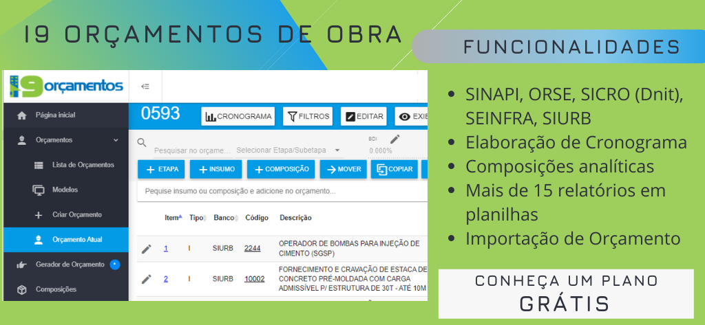 Sistema i9 Orçamentos