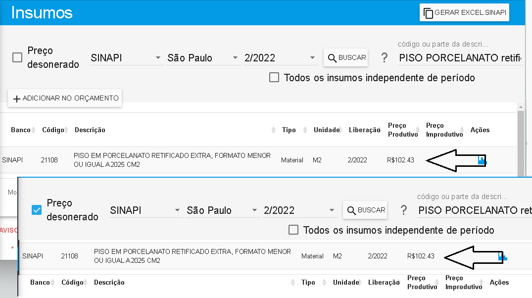 Tabela SINAPI – i9 Orçamentos de Obra