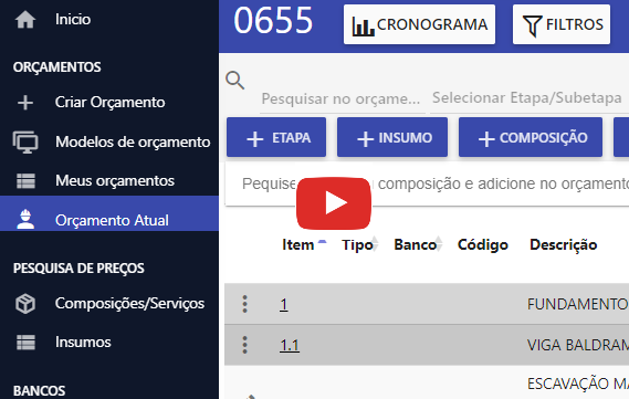 CRONOGRAMA FÍSICO FINANCEIRO: APRENDA A FAZER