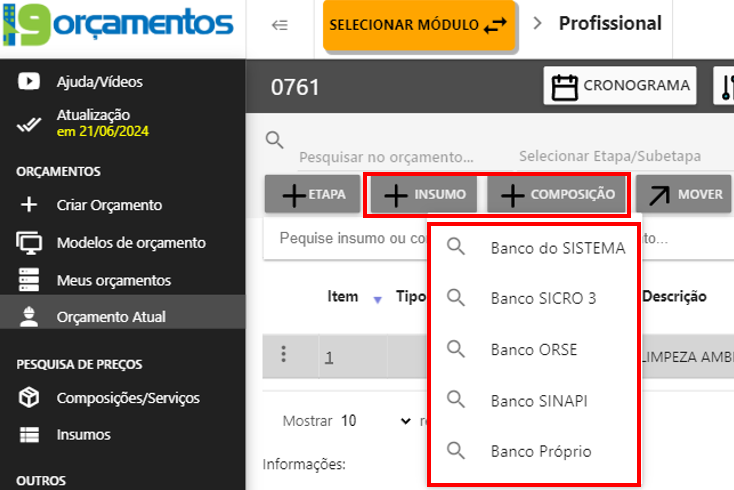 COMO MONTAR UM ORÇAMENTO DE OBRAS ONLINE 