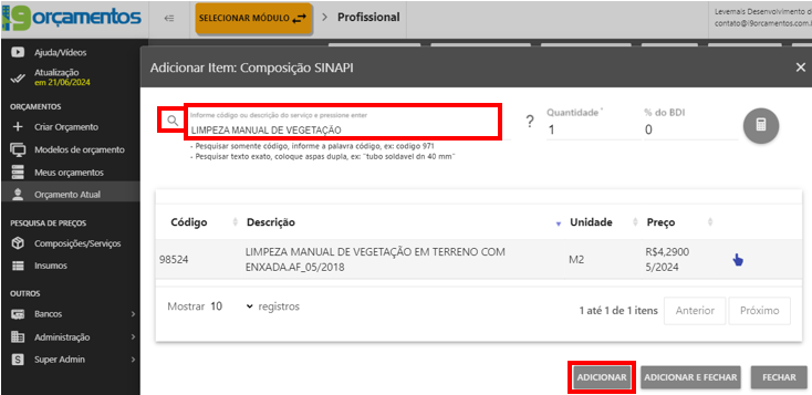 COMO MONTAR UM ORÇAMENTO DE OBRAS ONLINE 