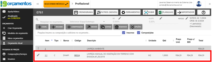 COMO MONTAR UM ORÇAMENTO DE OBRAS ONLINE 