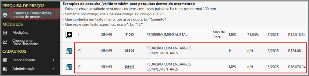 valor da mão de obra de pedreiro 