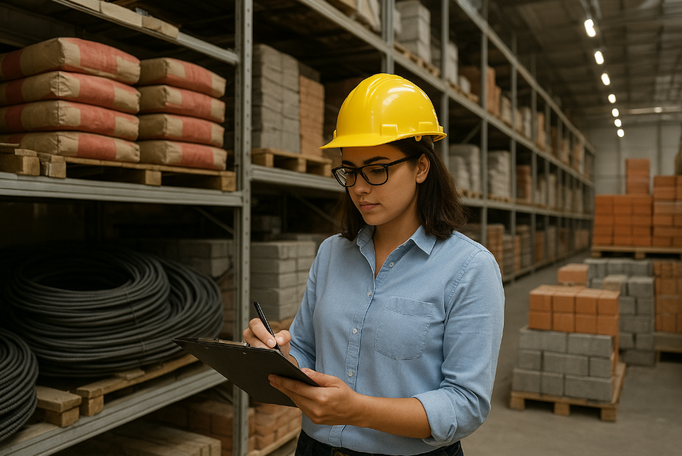 Controle de estoque na construção civil